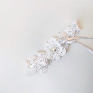 Snow Dove - Podvezica za mladu